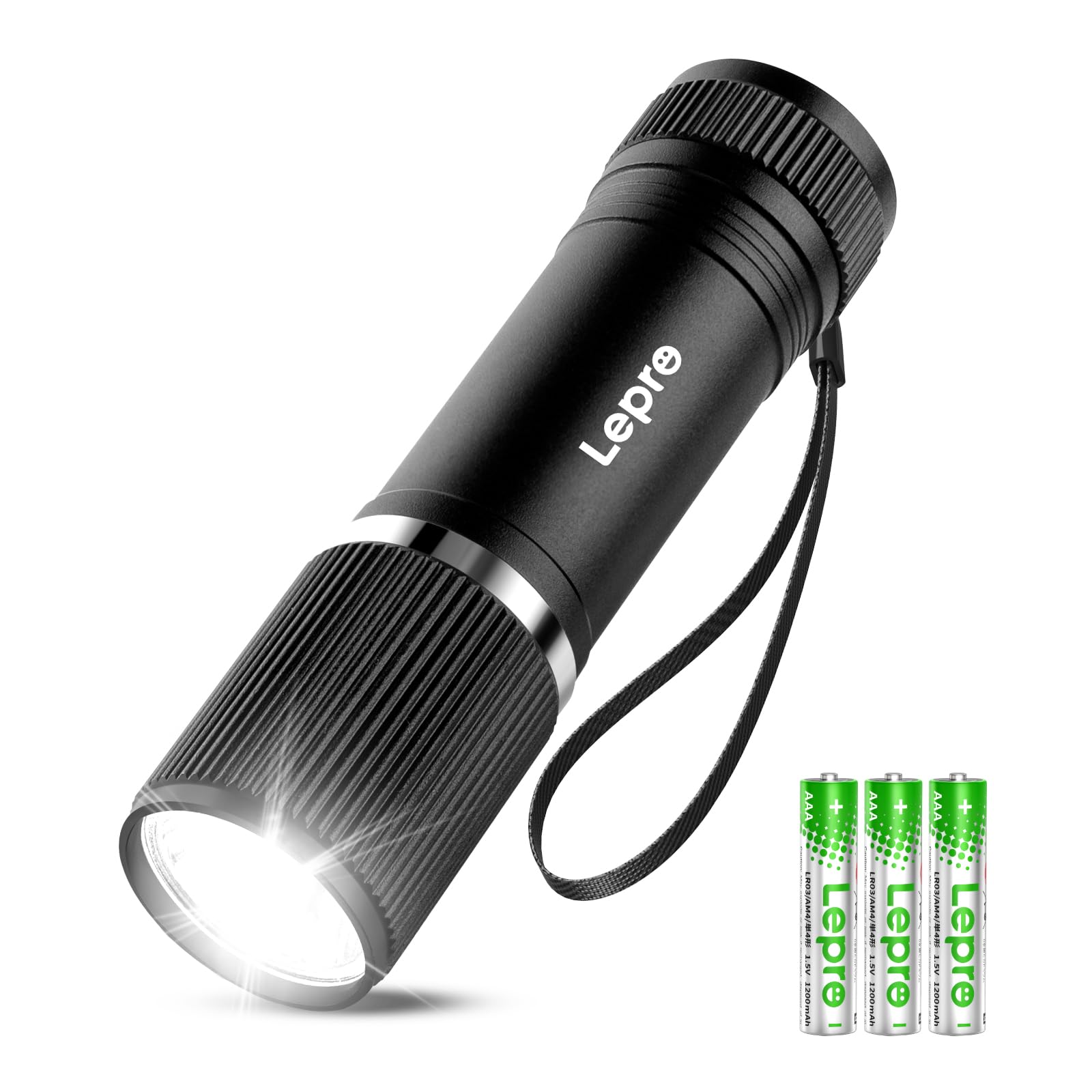 Amazon.co.jp: Lepro LED 懐中電灯 小型 【オン・オフシンプル操作